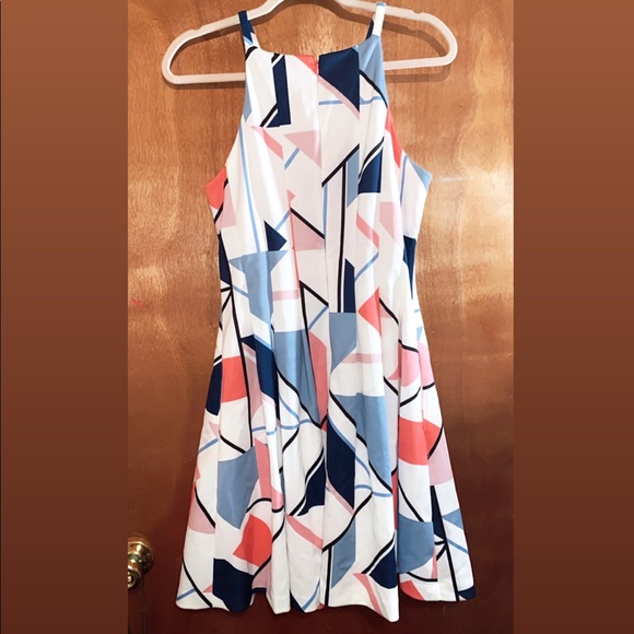 vince camuto printed halter fit & flare dress Wholesale MOQ6 Perfee V-Neck Long Sleeve Sweater Dress main image 1